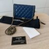 Chanel Chain Around Boy Wallet on Chain Quilted Lambskin