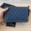 Chanel Chain Around Boy Wallet on Chain Quilted Lambskin