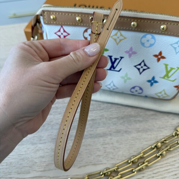 Louis Vuitton LV X TM Monogram Multicolor Pochette Accessories White