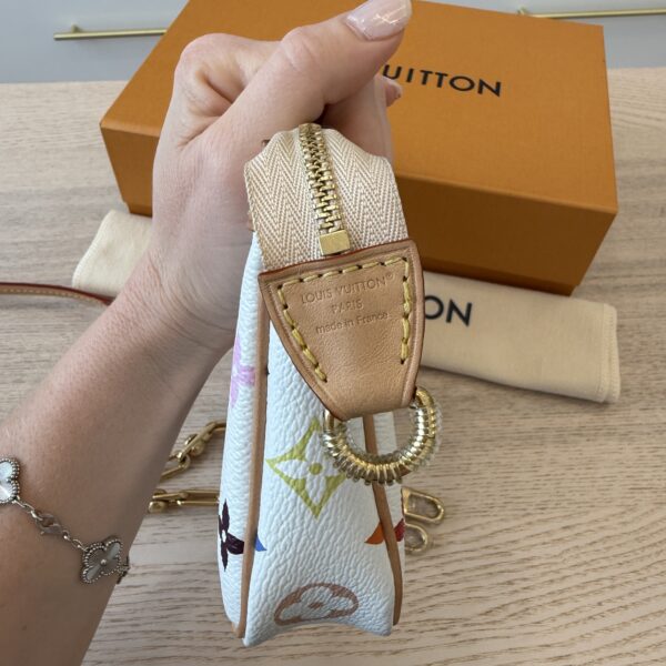 Louis Vuitton LV X TM Monogram Multicolor Pochette Accessories White