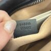 Gucci Calfskin Matelasse Mini GG Marmont Chain Shoulder Bag Black