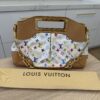 Louis Vuitton Monogram Multicolor Judy MM White
