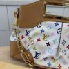 Louis Vuitton Monogram Multicolor Judy MM White