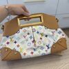 Louis Vuitton Monogram Multicolor Judy MM White