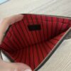Louis Vuitton LV Damier Ebene Neverfull MM GM Pochette Red