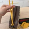 Gucci GG Supreme Monogram Neo Vintage Web Shoulder Bag Brown Yellow
