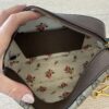 Gucci GG Supreme Monogram Neo Vintage Web Shoulder Bag Brown Yellow
