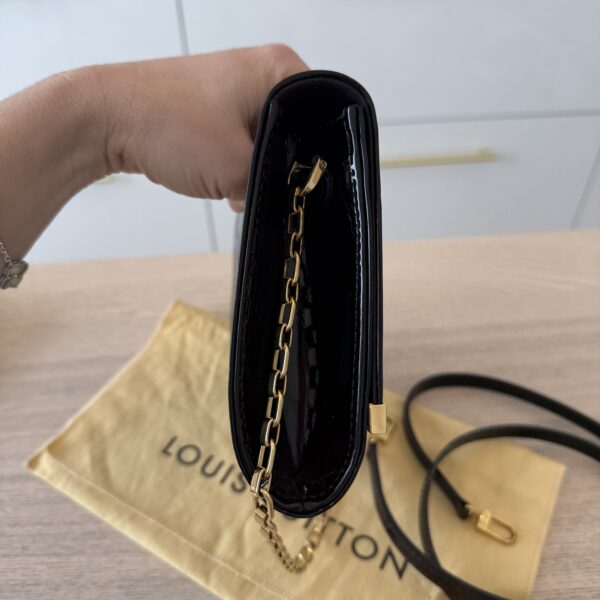 Louis Vuitton Amarante Monogram Vernis Ana Clutch Bag