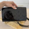 Louis Vuitton Amarante Monogram Vernis Ana Clutch Bag
