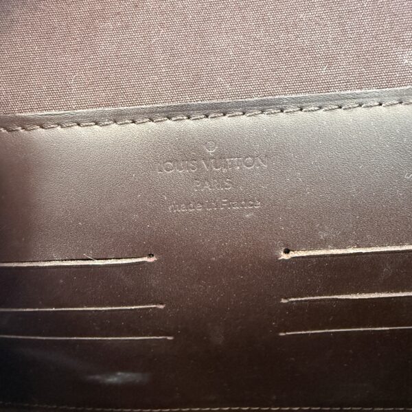 Louis Vuitton Amarante Monogram Vernis Ana Clutch Bag
