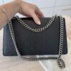 Gucci Black Leather Dionysus Small Shoulder Bag Crystals