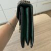 Gucci Green Leather Dionysus Small Shoulder Bag Crystals