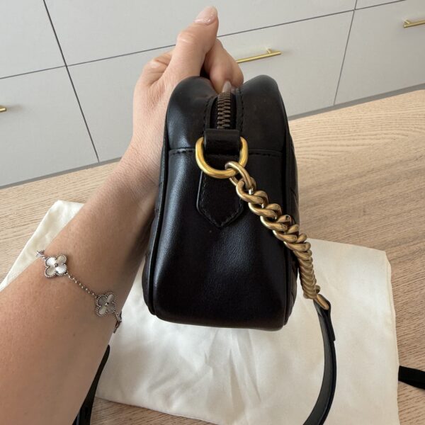 Gucci Matelasse Small GG Marmont Black
