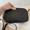 Gucci Matelasse Small GG Marmont Black