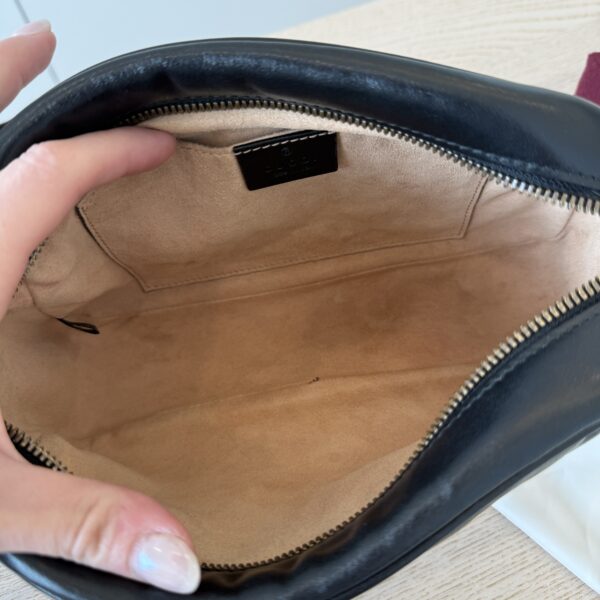 Gucci Matelasse Small GG Marmont Black