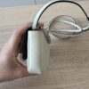 Fendi Orange Micro Monster Leather Baguette White