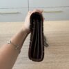 Gucci Dionysus Chain Wallet GG Velvet Small Brown Crystals