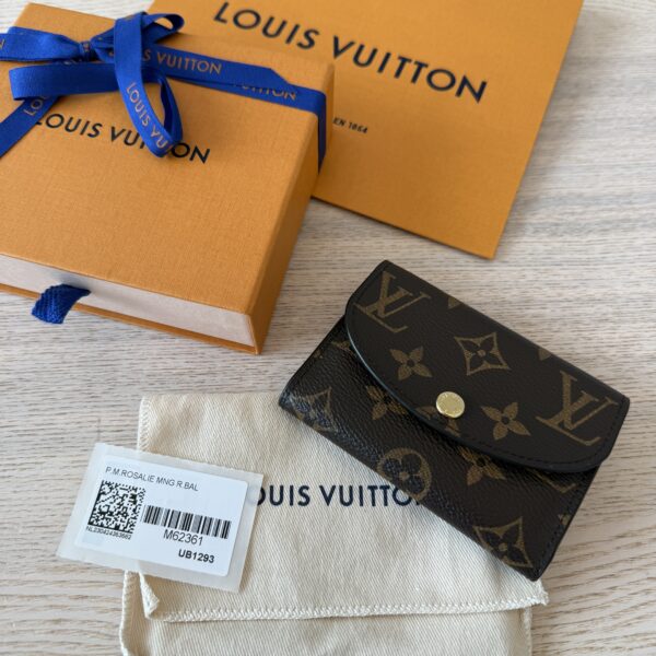 Louis Vuitton Monogram Rosalie Coin Purse Rose Ballerine