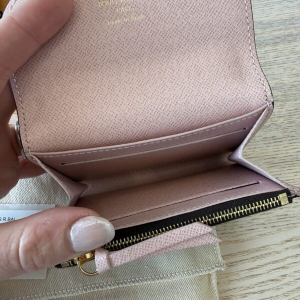Louis Vuitton Monogram Rosalie Coin Purse Rose Ballerine