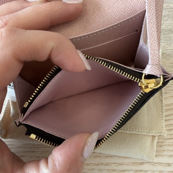 Louis Vuitton Monogram Rosalie Coin Purse Rose Ballerine