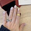 Cartier 18K Yellow Gold 5.5mm LOVE Ring 53 US Size 6.25