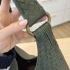 Louis Vuitton Kaki Intrecciato Woven Nappa Leather Ball Hobo Bag
