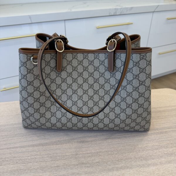 Gucci GG Emblem Large Tote Bag