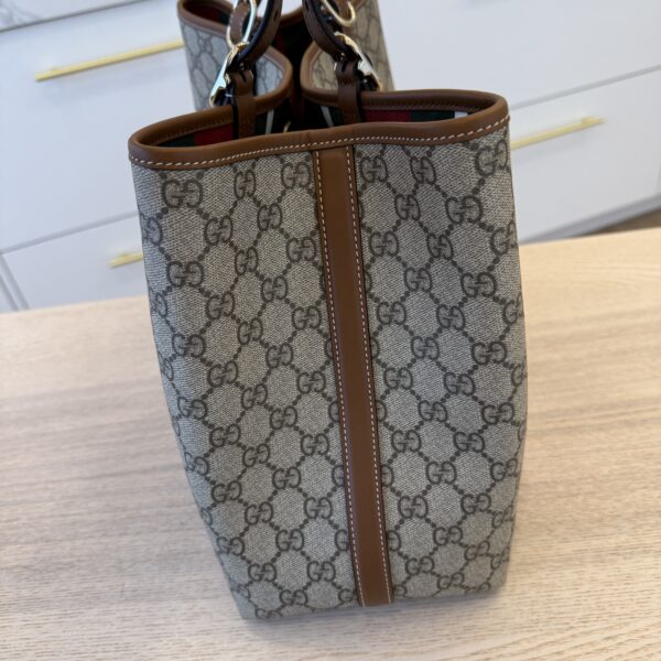 Gucci GG Emblem Large Tote Bag