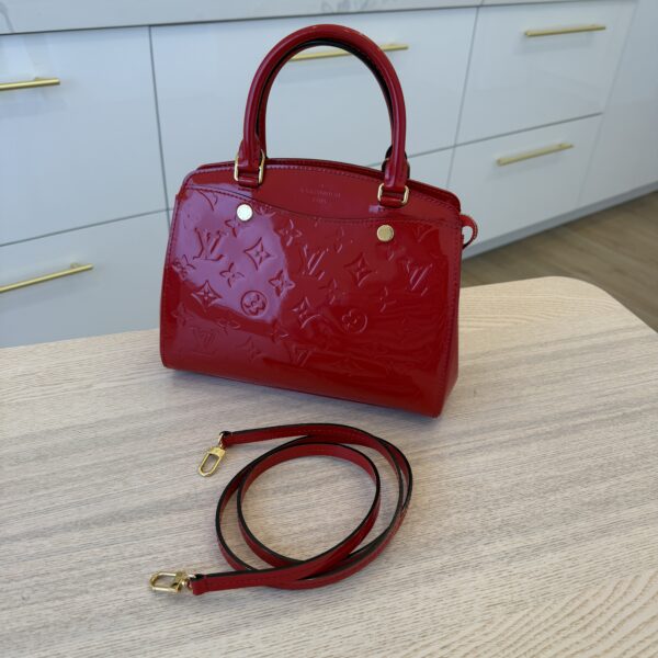 Louis Vuitton Cerise Monogram Vernis Brea PM NM Bag
