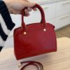Louis Vuitton Cerise Monogram Vernis Brea PM NM Bag
