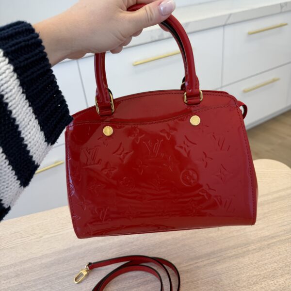 Louis Vuitton Cerise Monogram Vernis Brea PM NM Bag