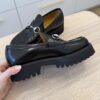 Gucci Horsebit Loafers Size 38.5 Black