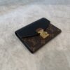 Louis Vuitton Monogram Pallas Compact Wallet Black