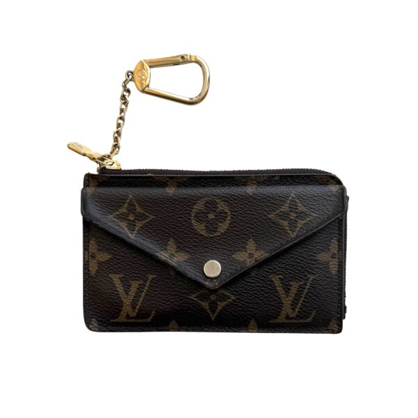 Louis Vuitton Monogram Recto Verso Card Holder Black
