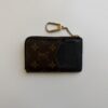 Louis Vuitton Monogram Recto Verso Card Holder Black