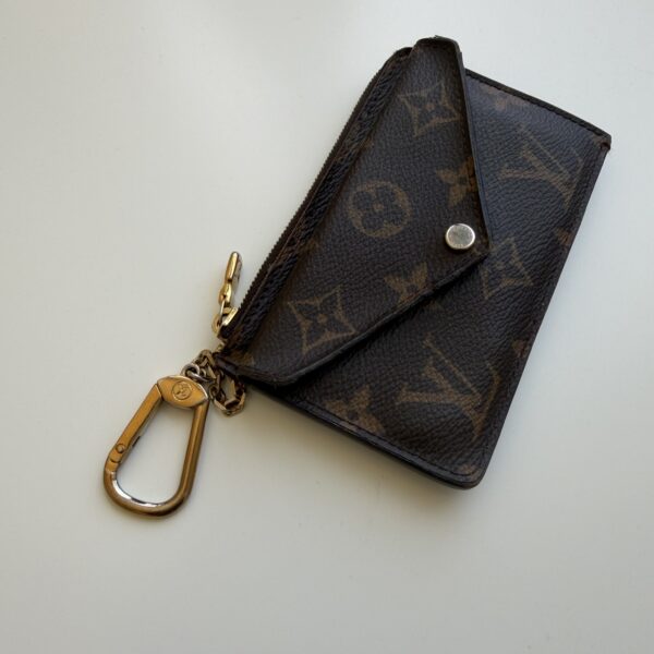 Louis Vuitton Monogram Recto Verso Card Holder Black