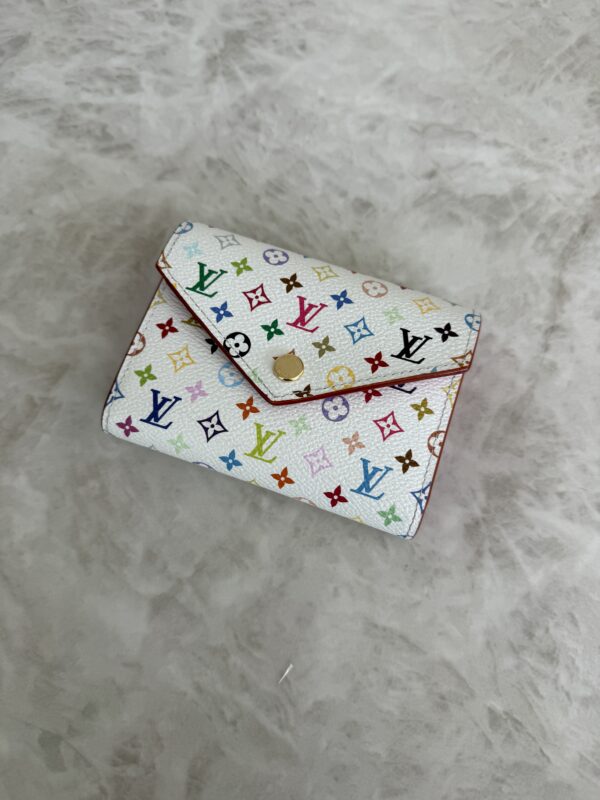 Louis Vuitton LV x TM Monogram Multicolor Victorine Wallet White