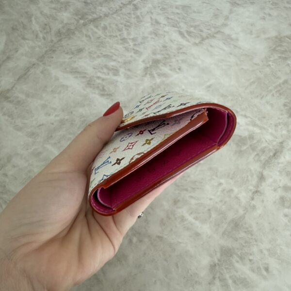 Louis Vuitton LV x TM Monogram Multicolor Victorine Wallet White