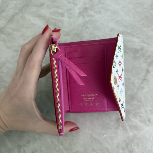 Louis Vuitton LV x TM Monogram Multicolor Victorine Wallet White