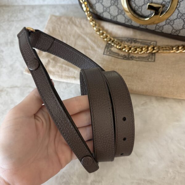 Gucci Blondie Small Shoulder Bag Brown