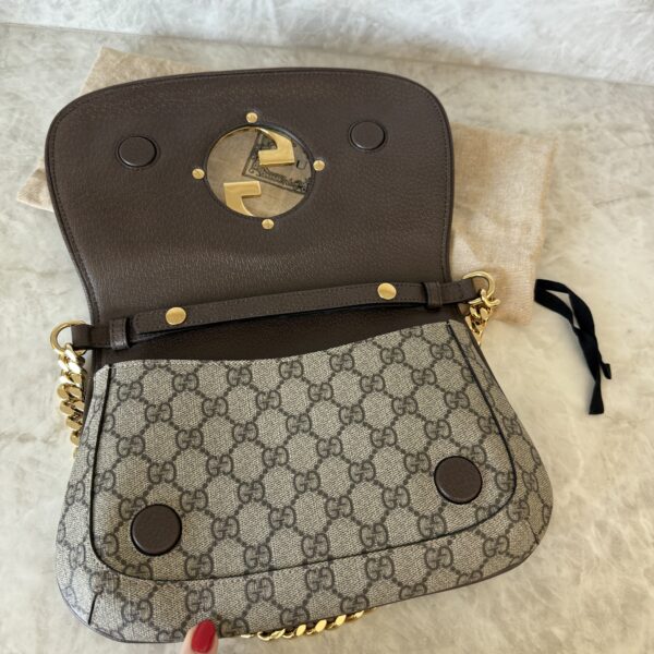 Gucci Blondie Small Shoulder Bag Brown