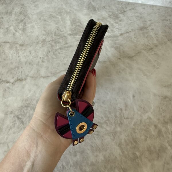 Louis Vuitton Monogram Totem Zippy Wallet Flamingo