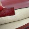 Gucci Red Leather Dionysus Small Shoulder Bag Crystals