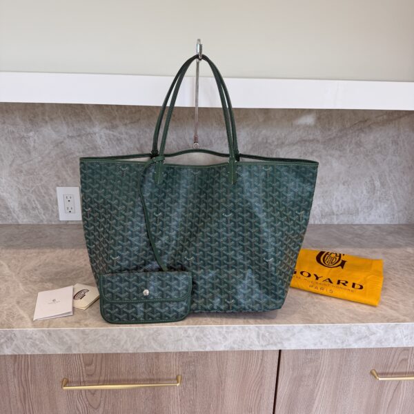 Goyard Goyardine Saint Louis GM Green