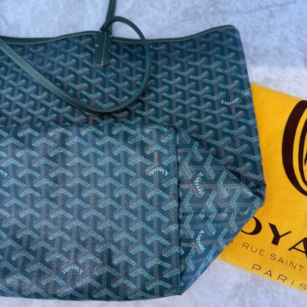 Goyard Goyardine Saint Louis GM Green