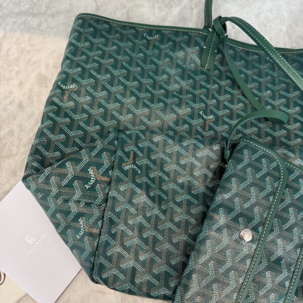 Goyard Goyardine Saint Louis GM Green