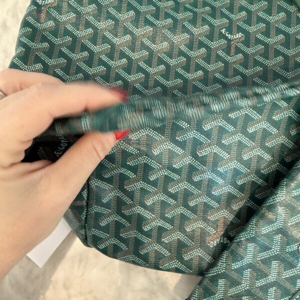 Goyard Goyardine Saint Louis GM Green
