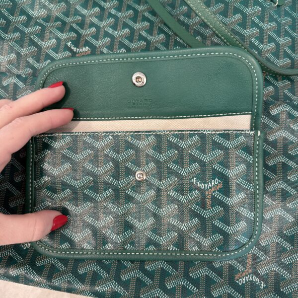Goyard Goyardine Saint Louis GM Green