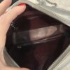 Chanel Metallic Calfskin Quilted Small Ballerine Camera Case Grey