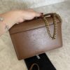Saint Laurent (YSL) Calfskin Medium Monogram Sunset Caramel